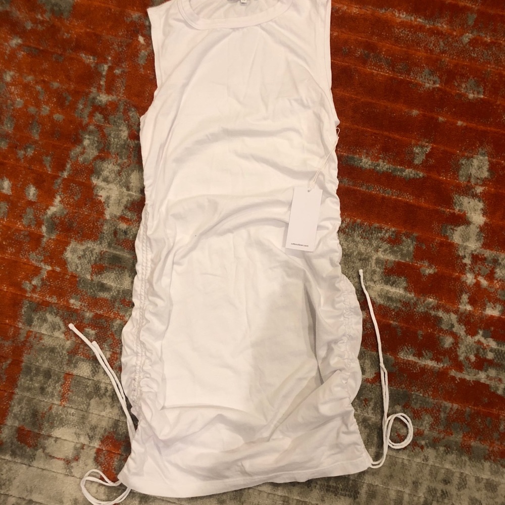 Lisbon white tank dress never been worn